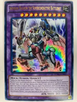 Imperion Magnum the Superconductive Battlebot - SDMY-EN041 - Ultra Rare - Image 1
