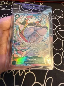 Megalo EB04-018 R ALT ART - The Azure Sea's Seven ENGLISH OP14 One Piece - Image 3