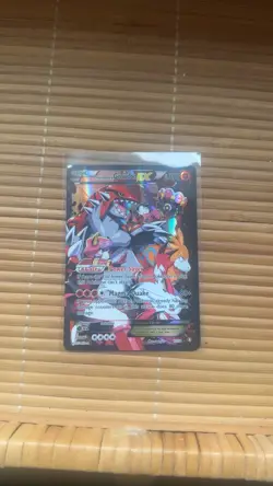 Team Magma's Groudon EX 2015 Double Crisis 15/34 Holo Pokemon Card - Image 1