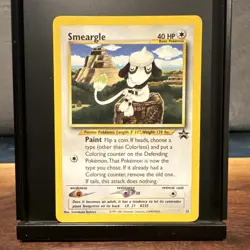 Pokemon Smeargle 32 Promo Basic Painter 40 HP Nintendo English 2001 Card - Image 1
