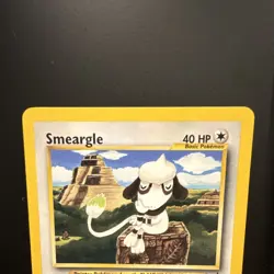 Pokemon Smeargle 32 Promo Basic Painter 40 HP Nintendo English 2001 Card - Image 2
