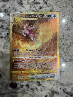 Pokemon Palkia VSTAR TCG Secret Rare Card Origin Forme, GG67/GG70 Crown Zenith - Image 1