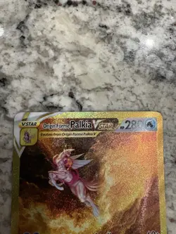 Pokemon Palkia VSTAR TCG Secret Rare Card Origin Forme, GG67/GG70 Crown Zenith - Image 4