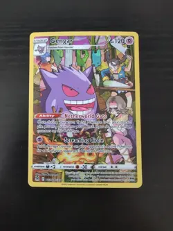 2022 Pokemon Gengar TG06/TG30 Swsh11: Lost Origin Trainer Gallery Holo - Image 1