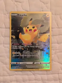 Pikachu GG30/GG70 Pokemon Crown Zenith Galarian Gallery NM - Image 1