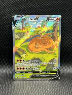 Charizard V SWSH260 PROMO BLACK STAR HOLO Sword & Shield Pokemon English Foil - Image 1