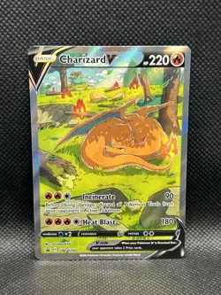 Charizard V SWSH260 PROMO BLACK STAR HOLO Sword & Shield Pokemon English Foil - Image 3