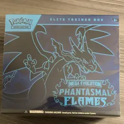 Pokemon TCG: Mega Evolution Phantasmal Flames Elite Trainer Box - Charizard - Image 1