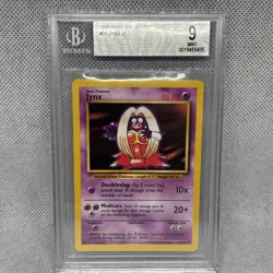 BGS 9 Pokemon TCG Jynx Base Set 31/102 - Image 1