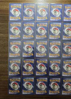 Complete Non-Holo Set Base Set Unlimited (17-102) Near Mint to LP Pokemon - Image 5