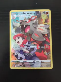2022 Pokemon Hisuian Arcanine TG08/TG30 Swsh11: Lost Origin Trainer Gallery Holo - Image 1