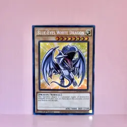 YuGiOh! Blue-Eyes White Dragon (Secret) BLMM-EN001 1st Ed NM Battles of Legend - Image 2