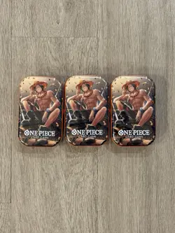 One Piece Tin Pack Set Vol 2 Set of 3 | TS-02 OP-13 | Sealed Bandai English - Image 1