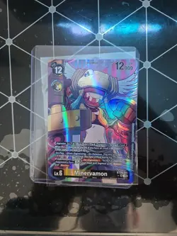 Digimon Card Game Minervamon SR Alternate Art Digi Mon - Image 1
