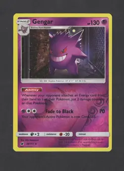 Pokemon Gengar Holo Rare TCG Card Crimson Invasion 38/111 NM - Image 1