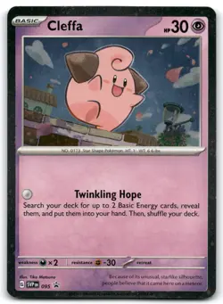 Cleffa COSMOS HOLO 095 SV: Scarlet & Violet Promo Cards Lightly played - Image 1
