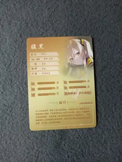UMP45 Frontline Goddess Story NS-2M16SCR-01 WAIFU ANIME CARD - Image 2