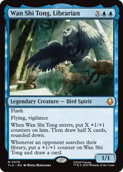 Wan Shi Tong, Librarian - Avatar: The Last Airbender (TLA) M0078 MTG Reg Art - Image 1