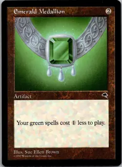 1997 Magic the Gathering X Emerald Medallion Expansion/Rare #283 - Image 1