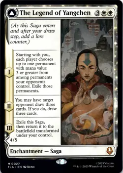 The Legend of Yangchen Avatar: The Last Airbender Magic MTG NM - Image 1
