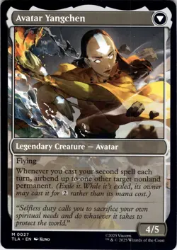 The Legend of Yangchen Avatar: The Last Airbender Magic MTG NM - Image 2
