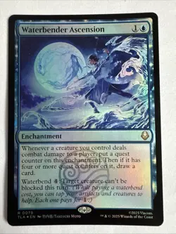 Waterbender Ascension - 0079 - Avatar: The Last Airbender TLA - MTG - Foil - Image 1