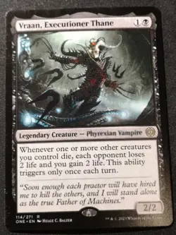 Vraan, Executioner Thane - ONE - MTG - NM Unplayed - EN - 114/271 - Image 1
