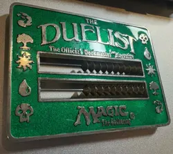 Magic The Gathering 1996 The Duelist Life Abacus Counter Emerald Green FAB SHAPE - Image 4