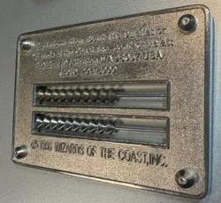 Magic The Gathering 1996 The Duelist Life Abacus Counter Emerald Green FAB SHAPE - Image 5