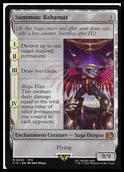 FINAL FANTASY #1 Summon: Bahamut - Image 1