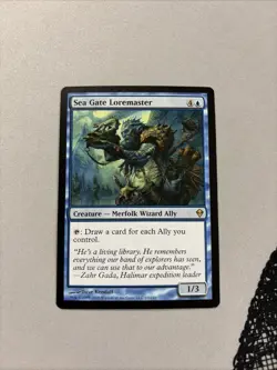 Sea Gate Loremaster Zendikar Regular - Image 1