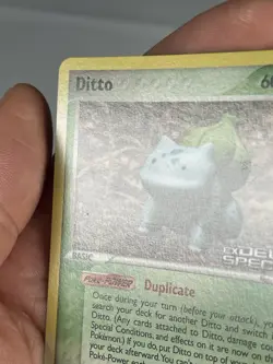 Pokemon Ditto Reverse Holo Stamped Bulbasaur EX Delta Species 36/113 - Image 5