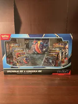 Pokemon Greninja ex & Kingdra ex Special Collection - New & Sealed - LOT OF 5 - Image 1