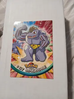 Pokemon Vintage Topps Machoke #67 Rare LP Black Label English Non-Holo - Image 1
