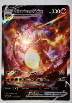 POKEMON SWSH BLACK STAR PROMO CHARIZARD UPC #SWSH261 CHARIZARD VMAX - Image 2