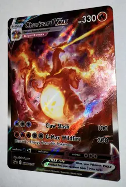 POKEMON SWSH BLACK STAR PROMO CHARIZARD UPC #SWSH261 CHARIZARD VMAX - Image 3