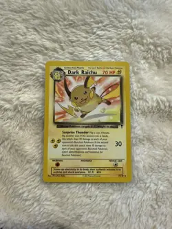 Dark Raichu - 7/110 - Non-Holo Deck Exclusive Legendary Collection LP+ Pokemon - Image 1