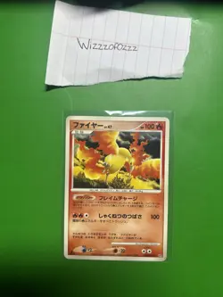 Pokemon TCG Moltres Regular 1st Ed DP4 Dawn Dash Japanese Rare 100 HP - Image 1