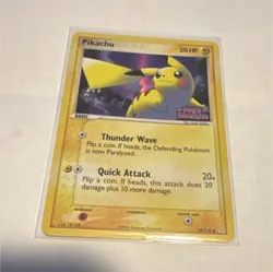 Pokemon Nintendo Pikachu Holon Phantoms 78/110 reverse holo 2006 Stamped - Image 1