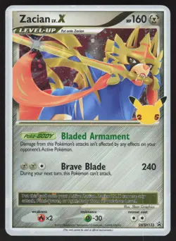 Zacian LV. X SWSH135 Pokemon TCG Sword & Shield Promo VLP - Image 1