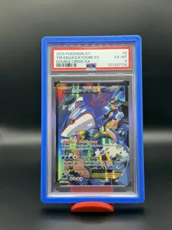 PSA 6-7 SEQUENTIAL Double Crisis Team Aqua's Kyogre EX + Team Magma's Groudon EX - Image 4