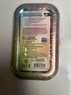 Pokemon Scarlet and Violet SV4.5 Paldean Fates Mini Tin “Palafin” - Image 2
