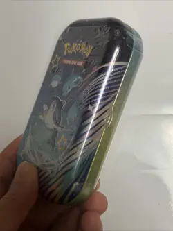 Pokemon Scarlet and Violet SV4.5 Paldean Fates Mini Tin “Palafin” - Image 4