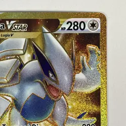 Pokemon TCG SWSH Silver Tempest Lugia VSTAR 211/195 Gold Secret Rare NM - Image 3