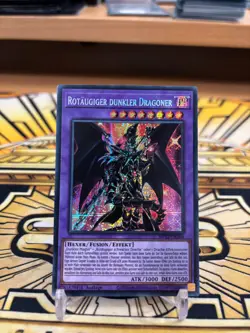 Yugioh Rotaugiger Dunkler Dragoner MP22-DE264 Secret Rare - Image 1