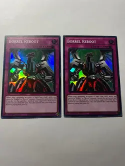 Yugioh! 2x Borrel Reboot BPRO-EN070 Super Rare 1st Ed NM - Image 1