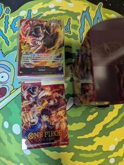 One Piece - The Three Brothers ST13 DECK (Sealed) with Deck box and Divider ONLY - Image 2