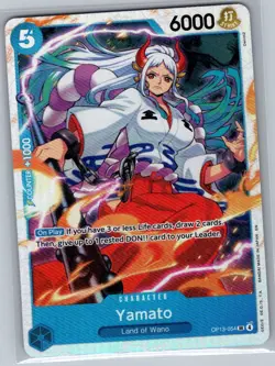 Yamato OP13-054 SR English Carrying On His Will - One Piece Card - NM - Image 1