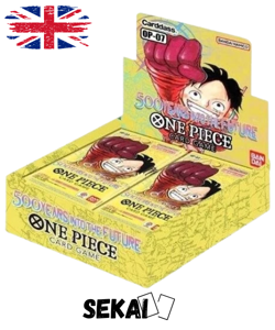 ONE PIECE OP07 500 YEARS INTO THE FUTURE BOOSTER BOX ENGLISH SEALED - OP-07 OP7 - Image 1
