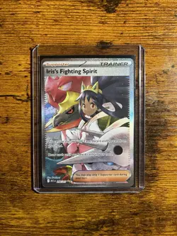 Pokemon Iris's Fighting Spirit 292/217 EN: Full Art Holo Trainer Card (English) - Image 1